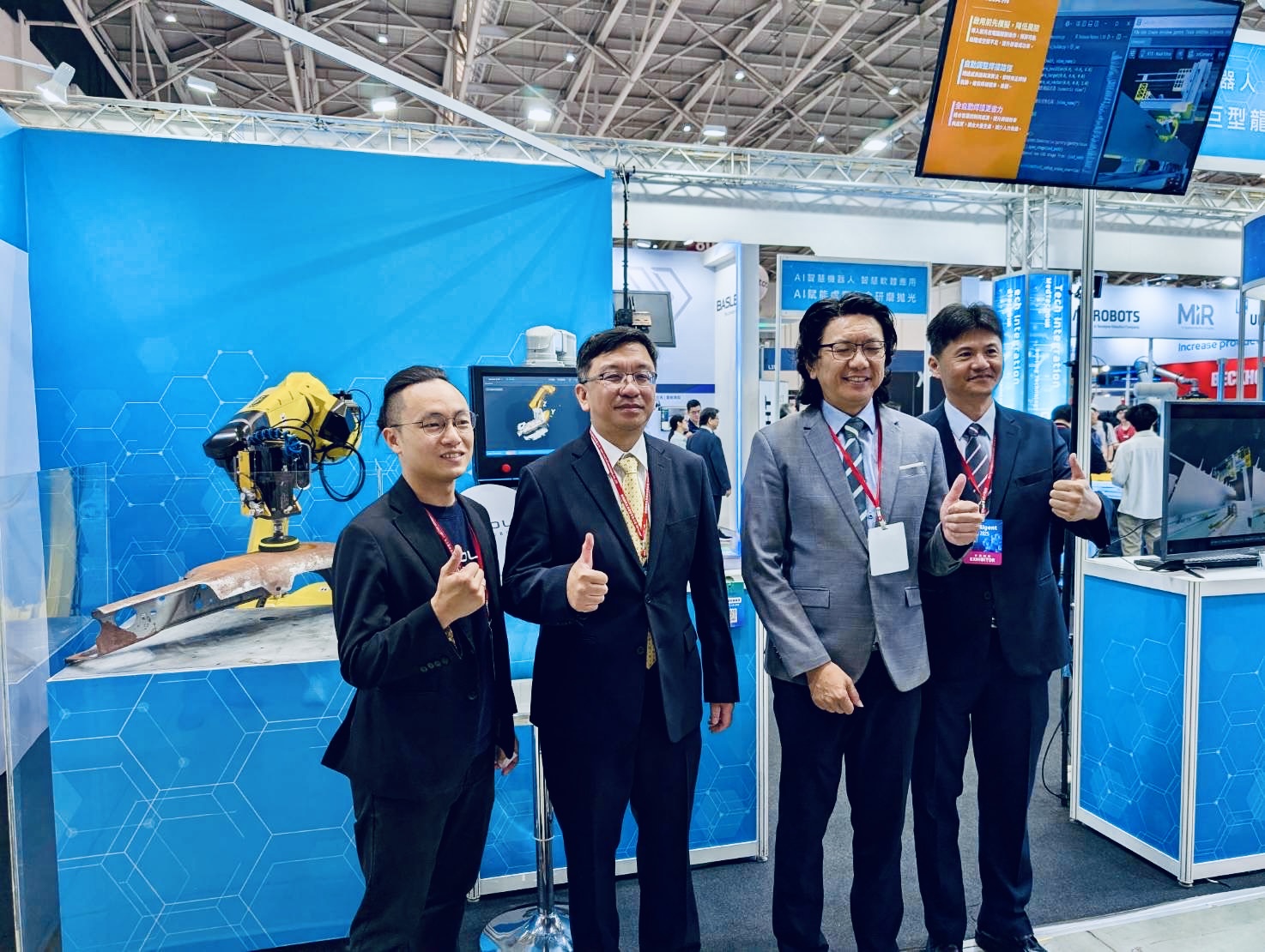 中機與工研院㩦手於智慧製造的研發成果✦參展2025台灣機器人與智慧自動化展（TAIROS）